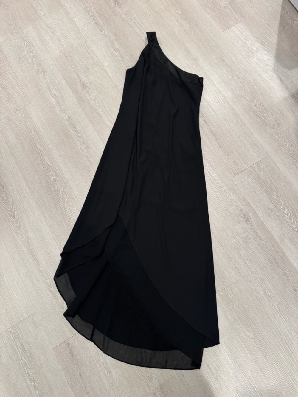 White House Black Market Black One-Shoulder dress